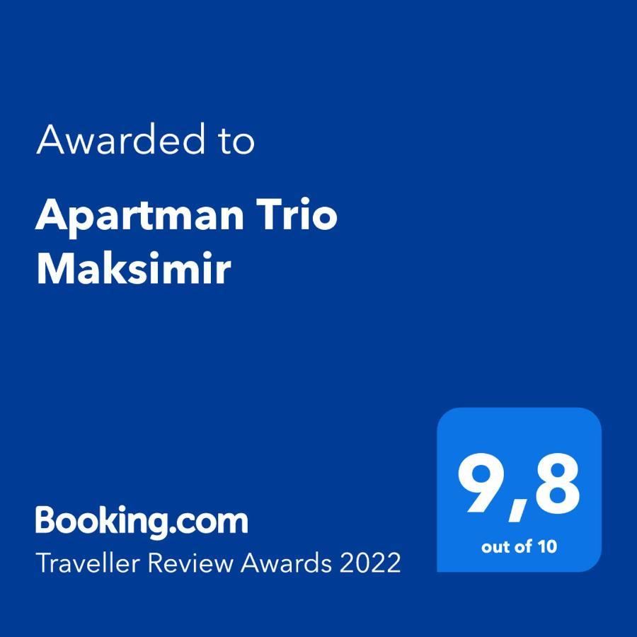 Apartman Trio Maksimir ザグレブ エクステリア 写真